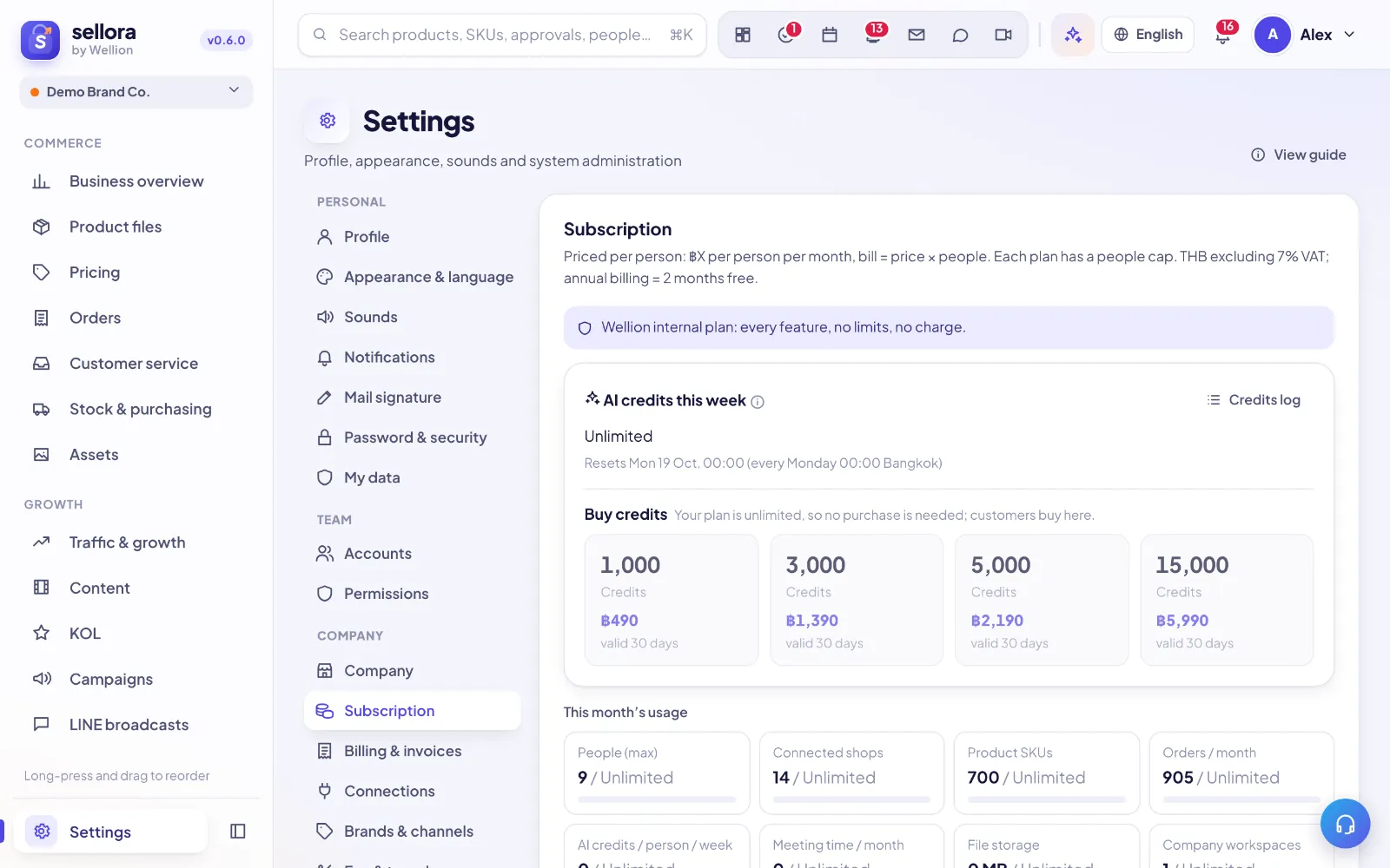 Plans and billing FAQ
